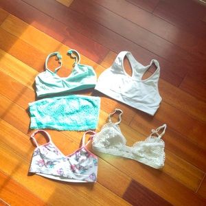 Lot of Justice and Victoria Secret Bras